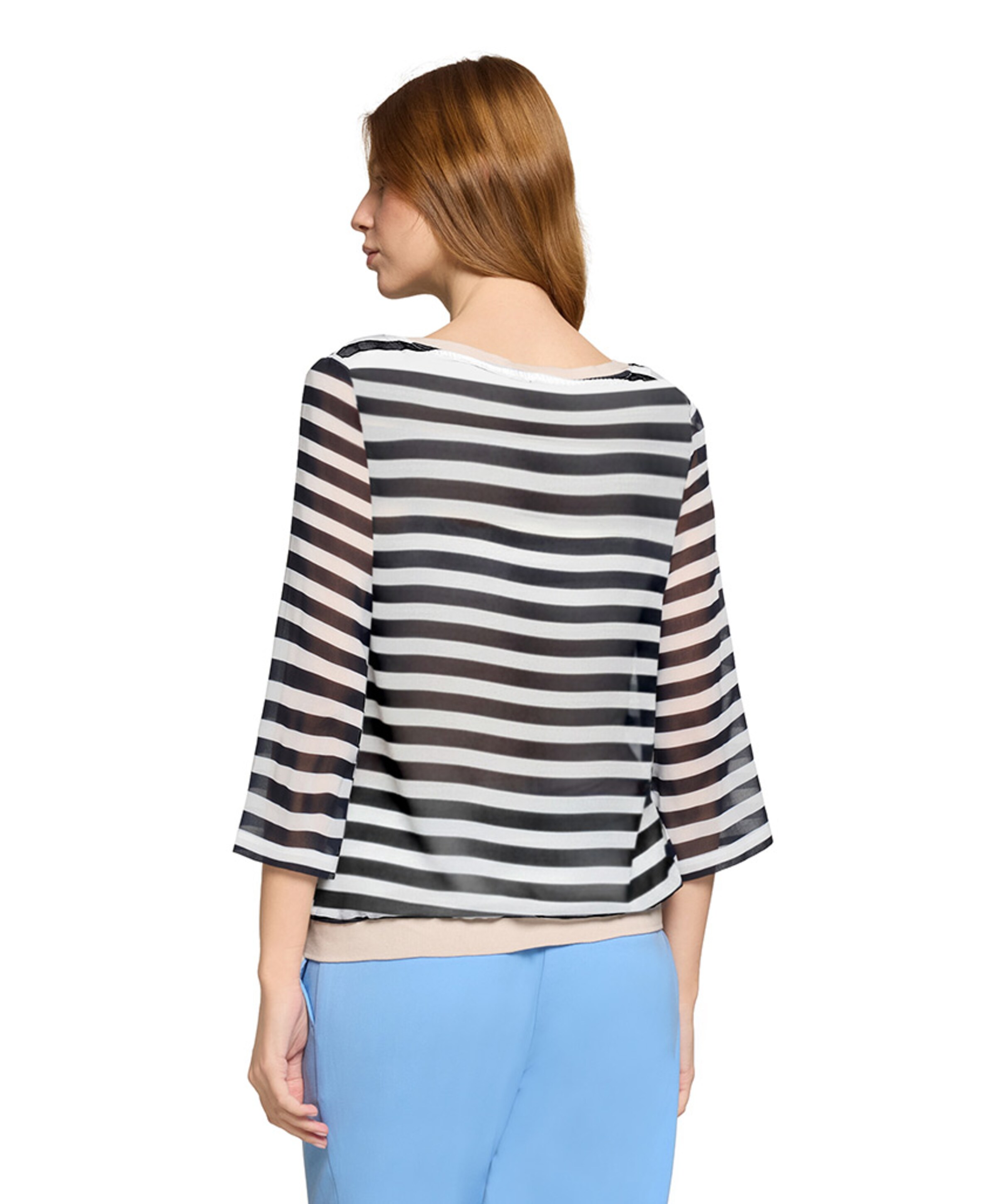 Betty en Co Dames longsleeve blauw