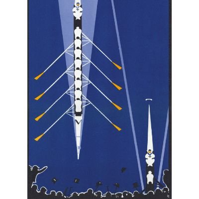 Boat Race 1923 Card