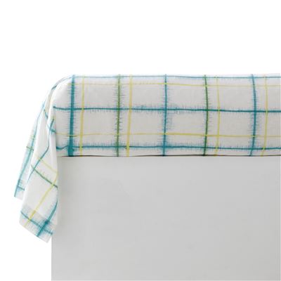 Linge de lit à carreaux - BECQUET CRÉATION