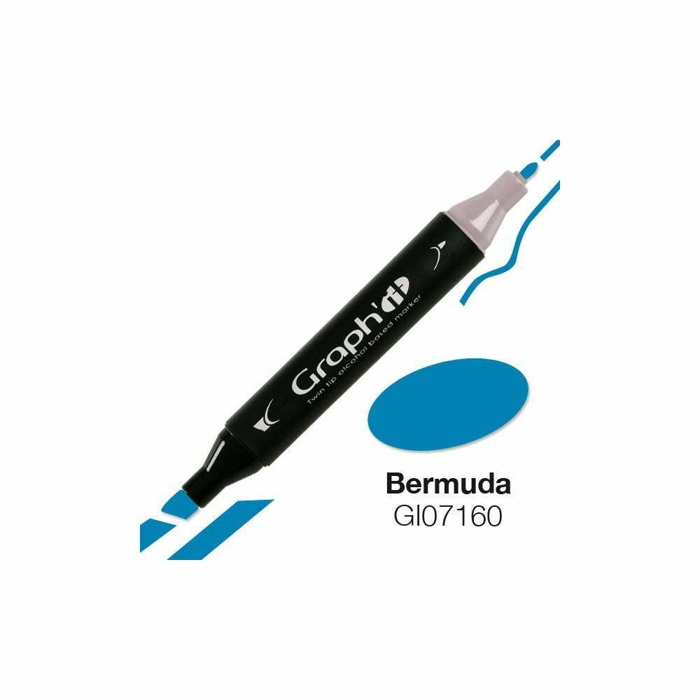 Marqueur graph'it à double pointe - bermudes