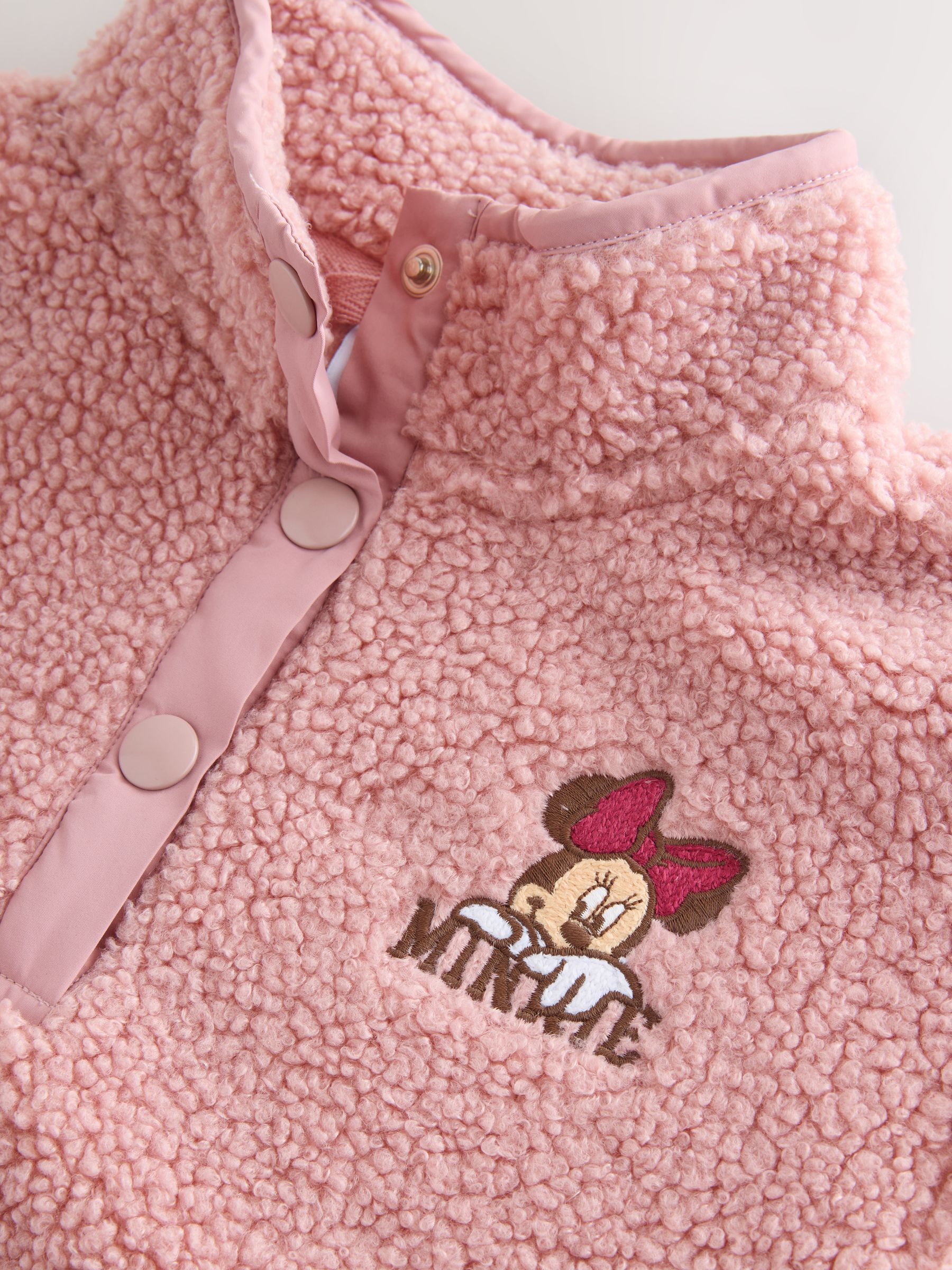 Roze - Disney Minnie fleecetop (3 mnd - 7 jr)