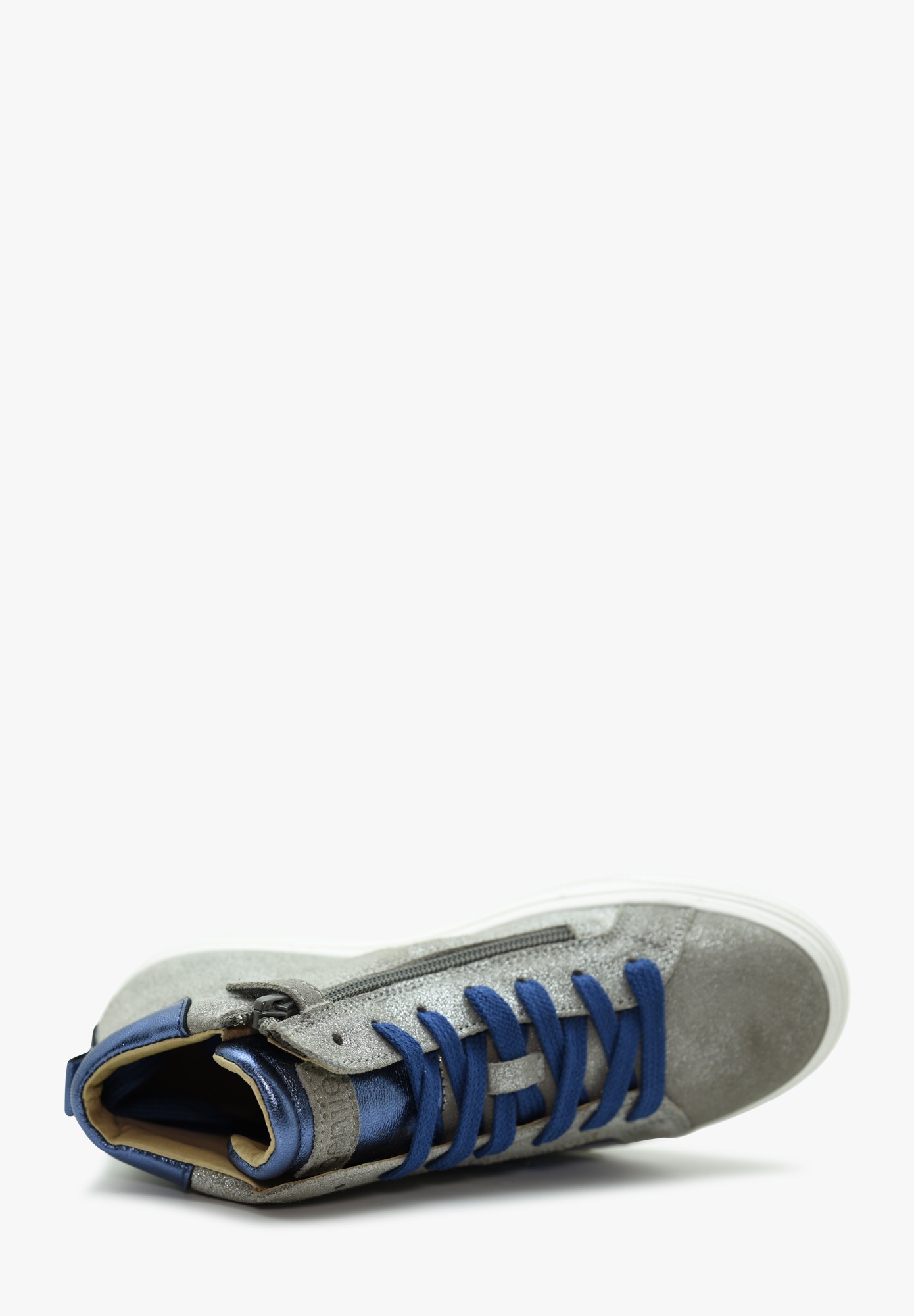 Vandoeuvres lace   Junior Grau Metallblau