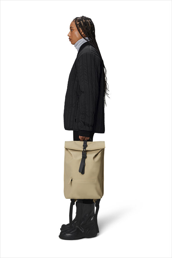 Rains Rolltop Rucksack W3 Sand