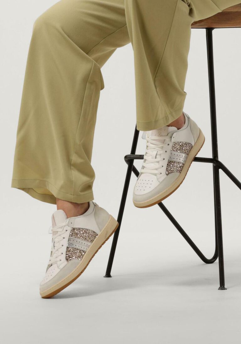 NOTRE-V witte notre-v lage sneakers x bo - liv sneaker