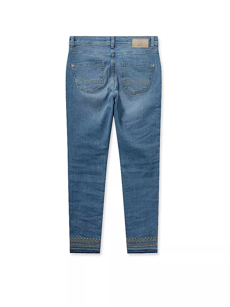 MOS MOSH Jeans Slim Fit 7/8 SUMNER DIVA  hellblau