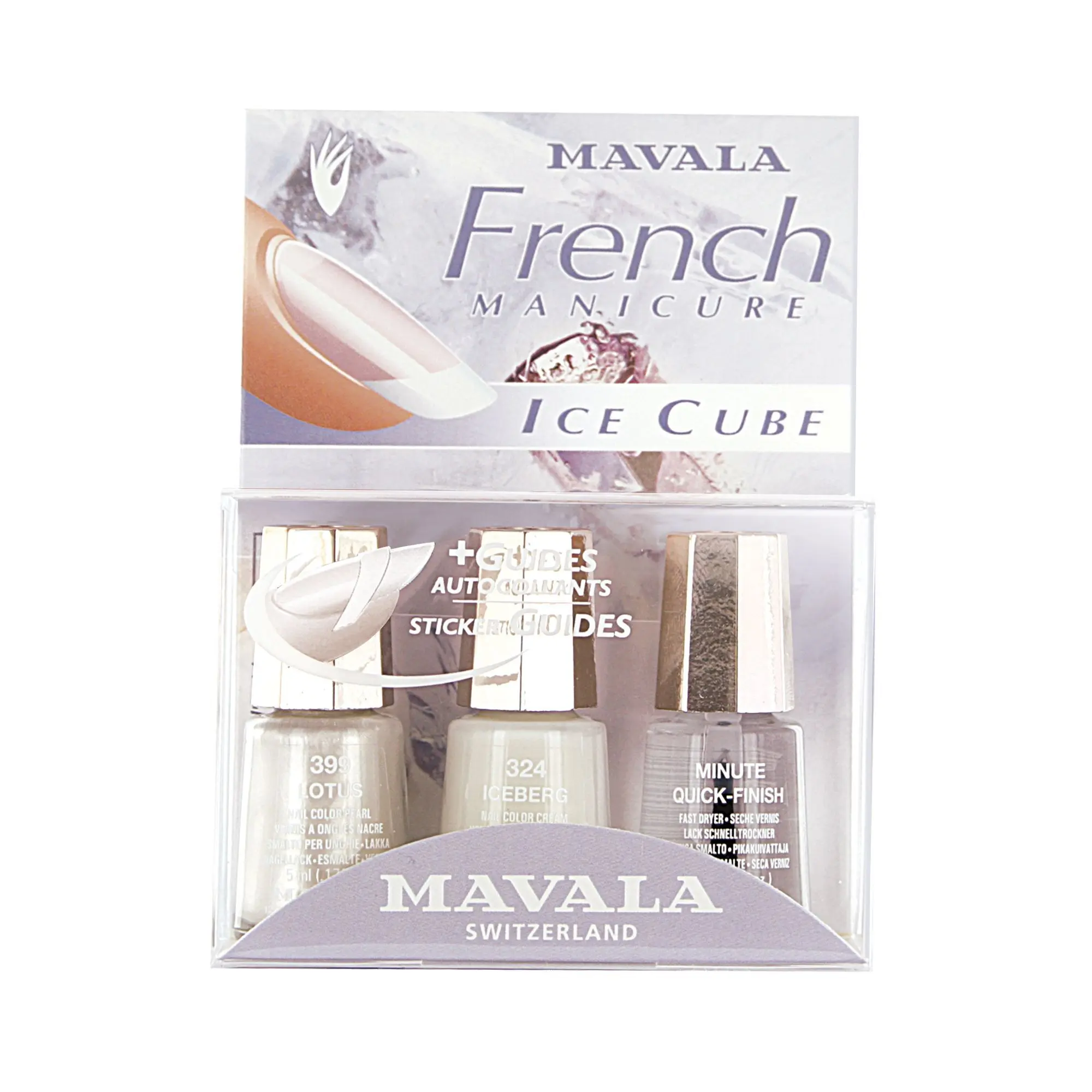 Mavala - Kit french manucure ice cube - Vernis à ongles
