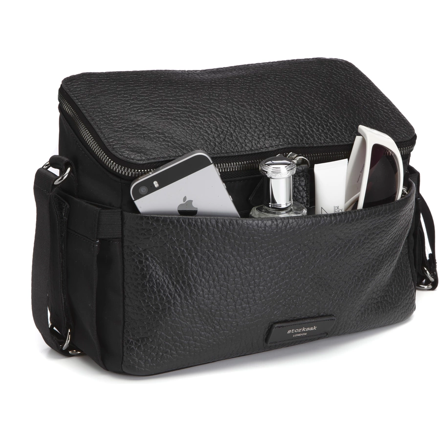 storksak Kinderwagen-Organiser Alyssa Black Gunmetal
