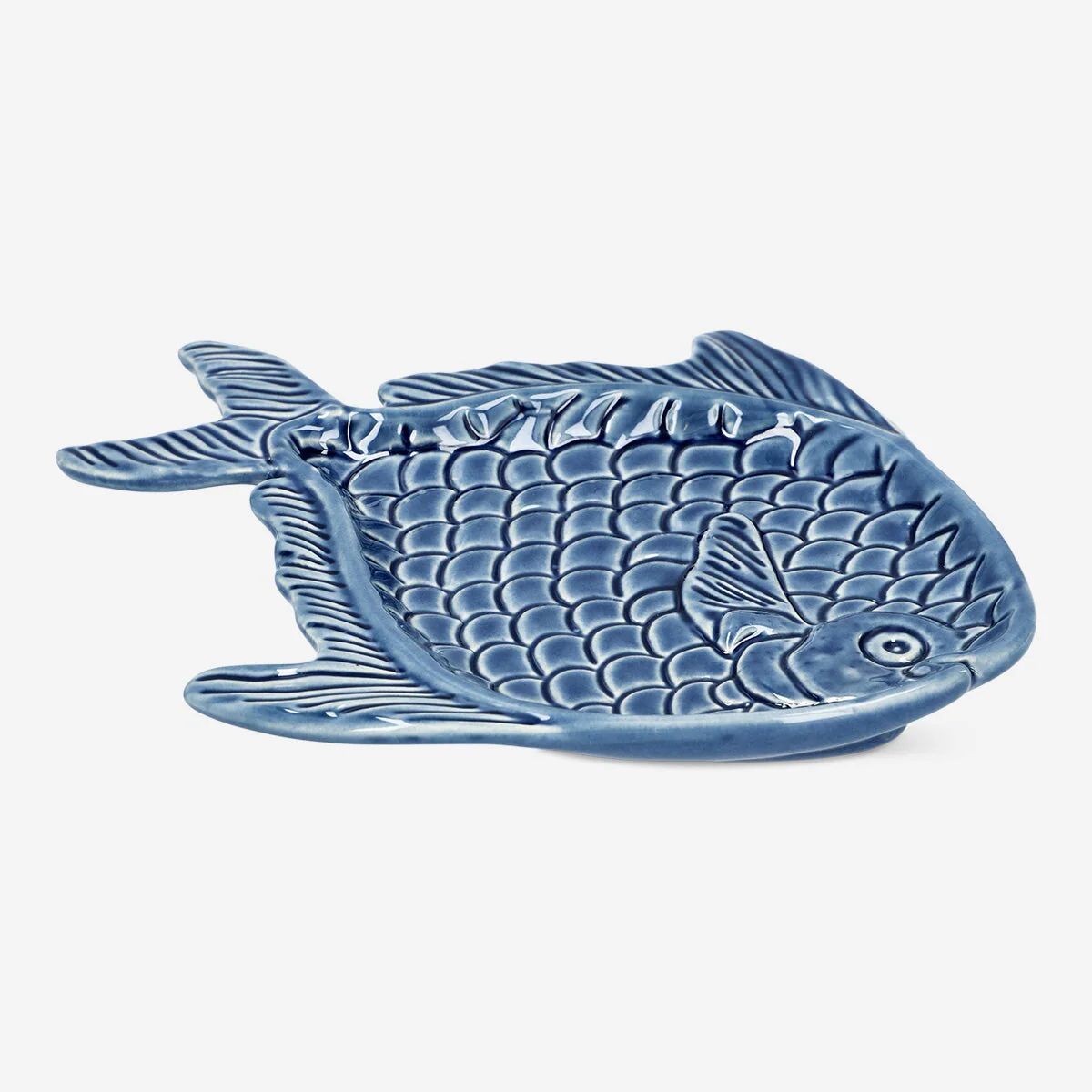 Fiskeformet Tallerken