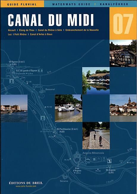 EDITIONS DU BREIL - 07 CANAL DU MIDI GUIDE FLUVIAL