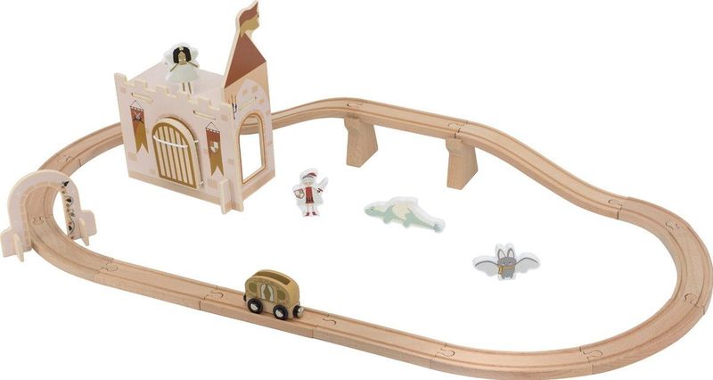 Tryco - Houten Treinbaanset - Uitbreidingsset Fantasie