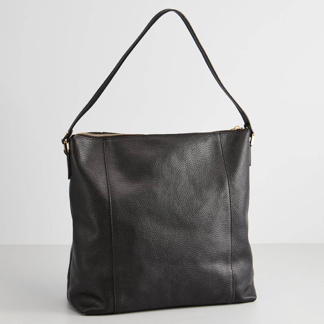 Christian Laurier Sac porté épaule en Cuir Katy noir - 33x33x13 cm