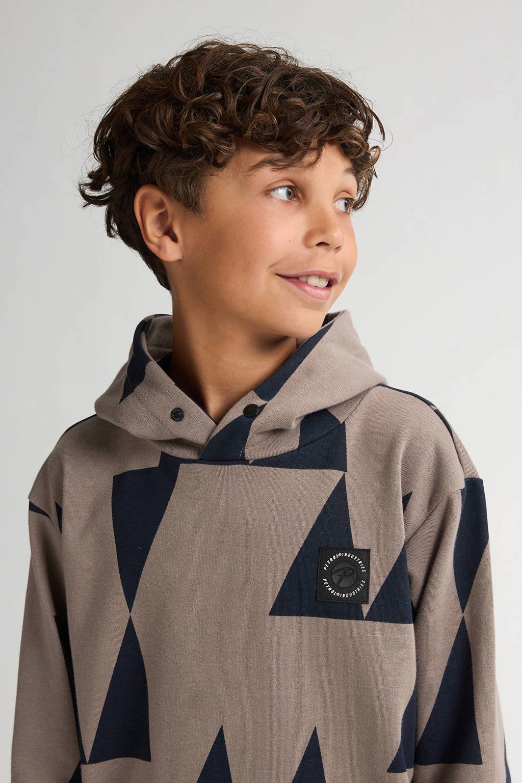 Petrol Industries hoodie bruin