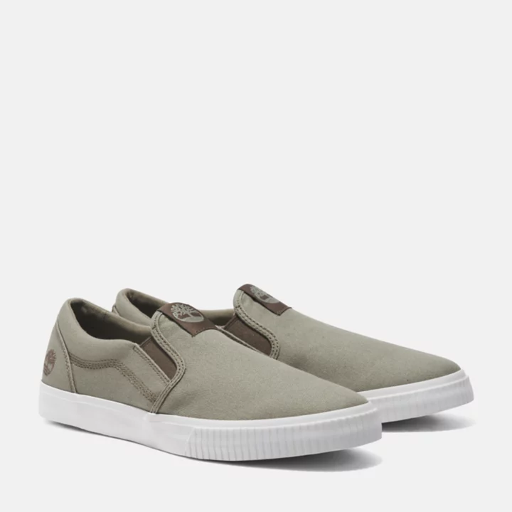 Basket basse sans lacets Mylo Bay pour homme en gris