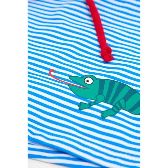 Veritas-Kids zwemshort strepen kameleon
