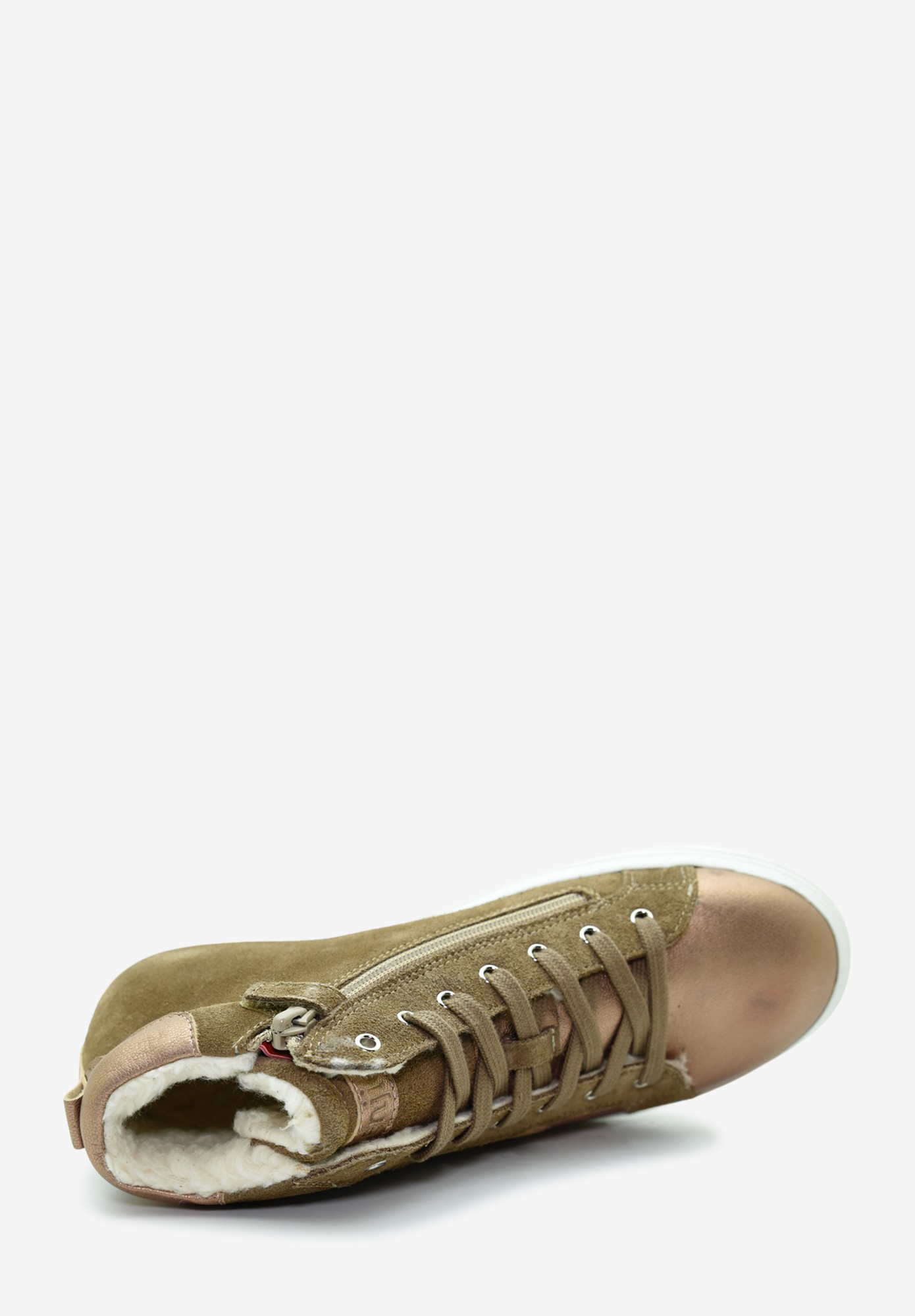Vandoeuvres lace TEX Wollfutter Junior Beige Copper