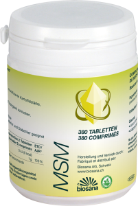 Biosana MSM Tabletten, 380 Stück