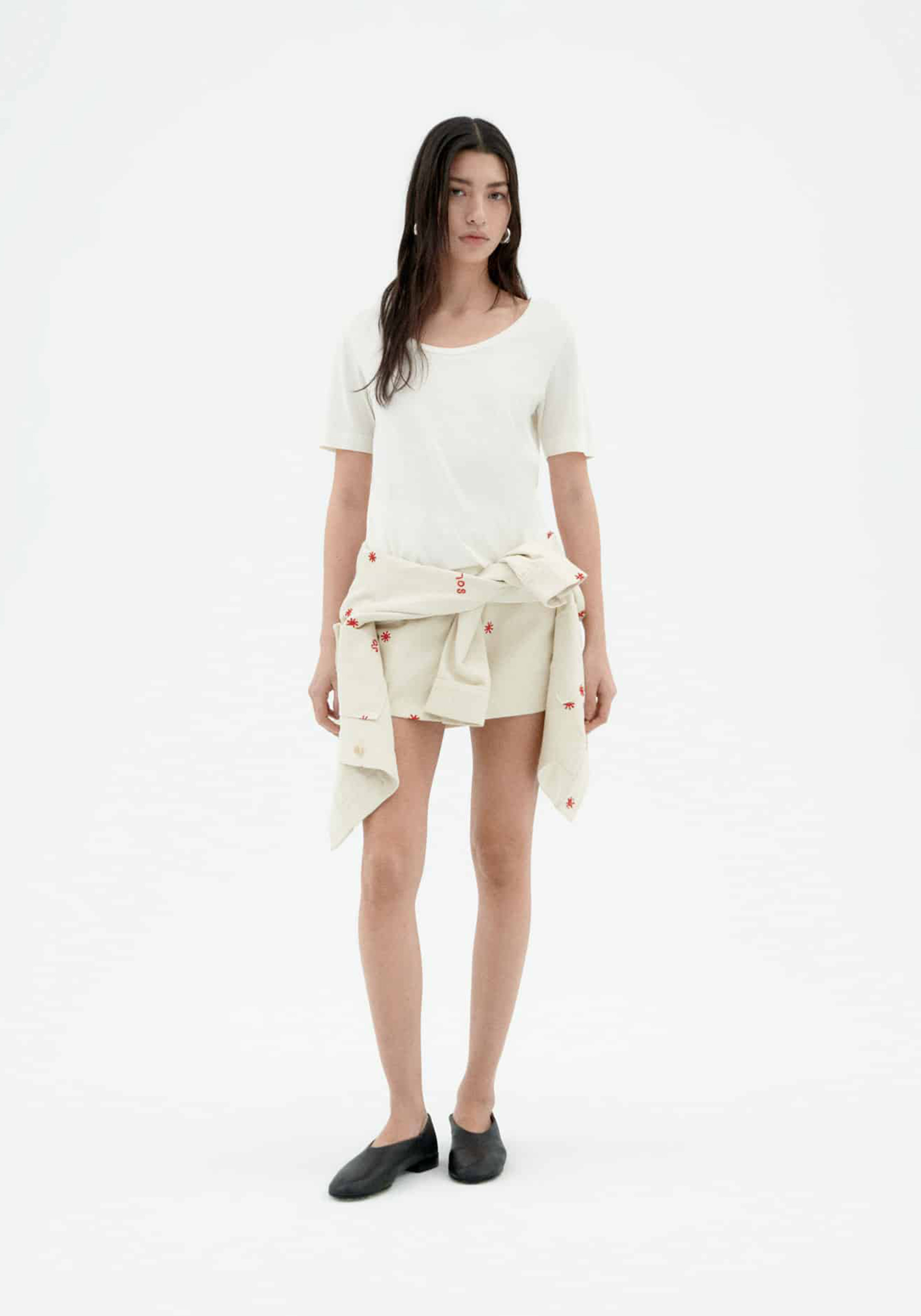 Thinking Mu T-Shirt Cassia Hemp White