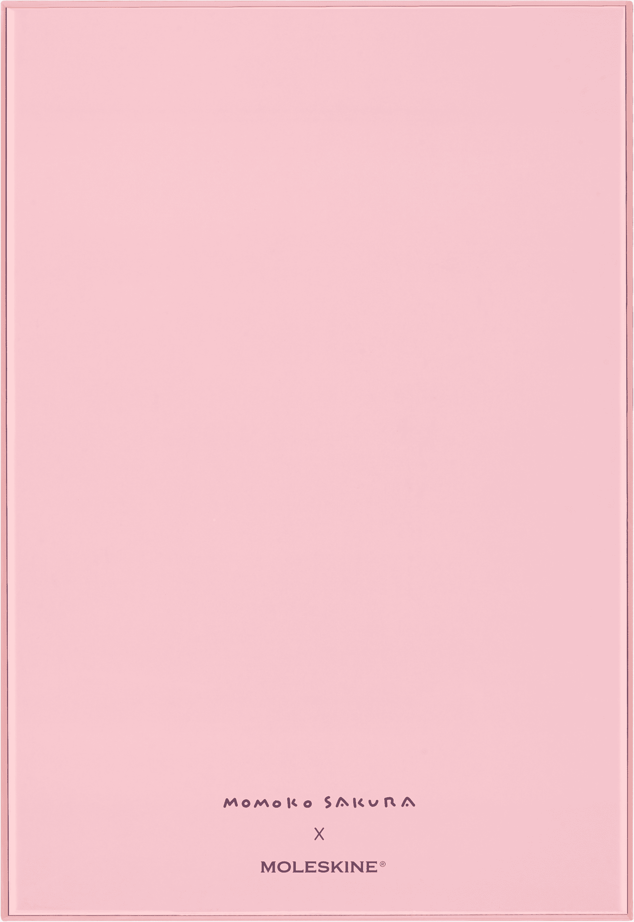 Sakura Gift Set by Momoko Sakura Large Ruled Notebook, Large Plain Notebook, and Pouch