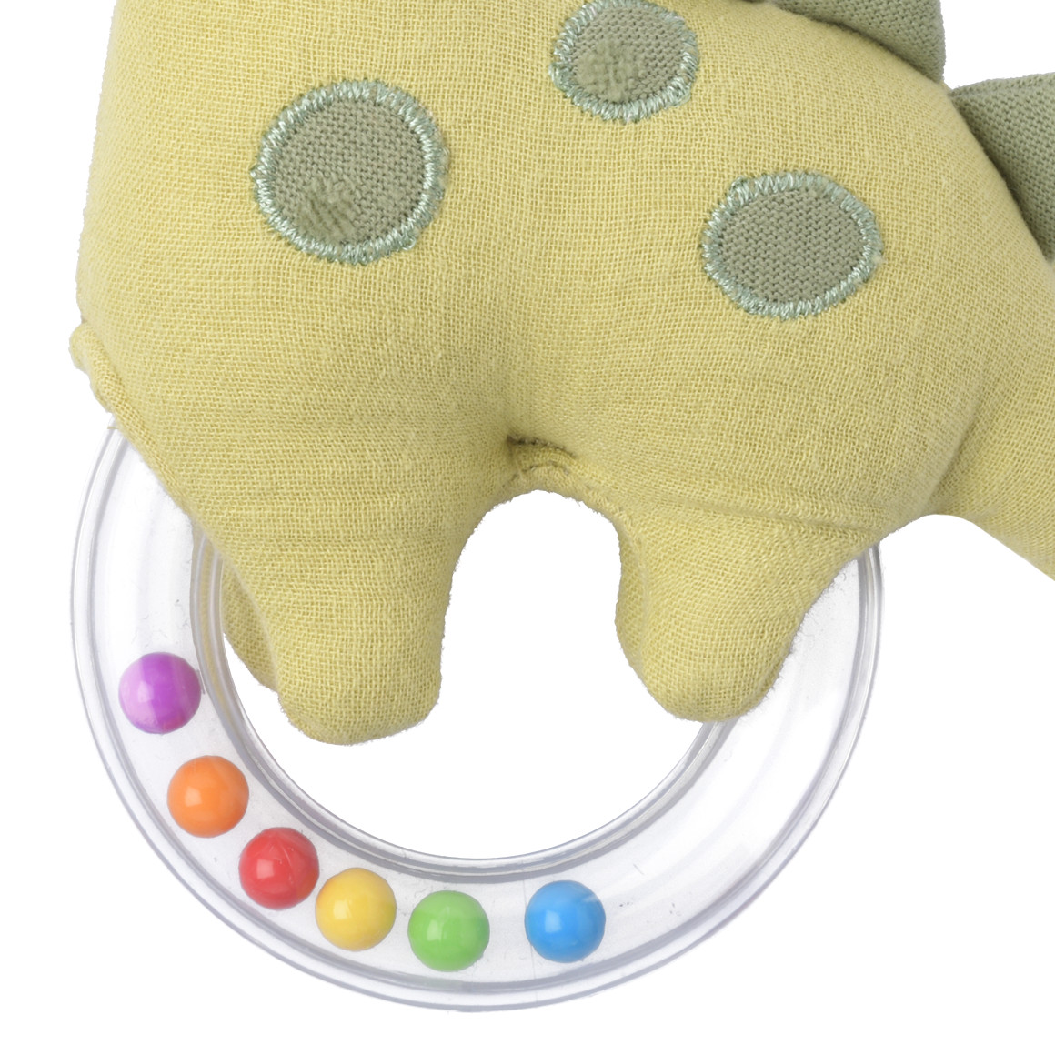 Topomini Baby Rassel-Greifling im Dino-Design grün