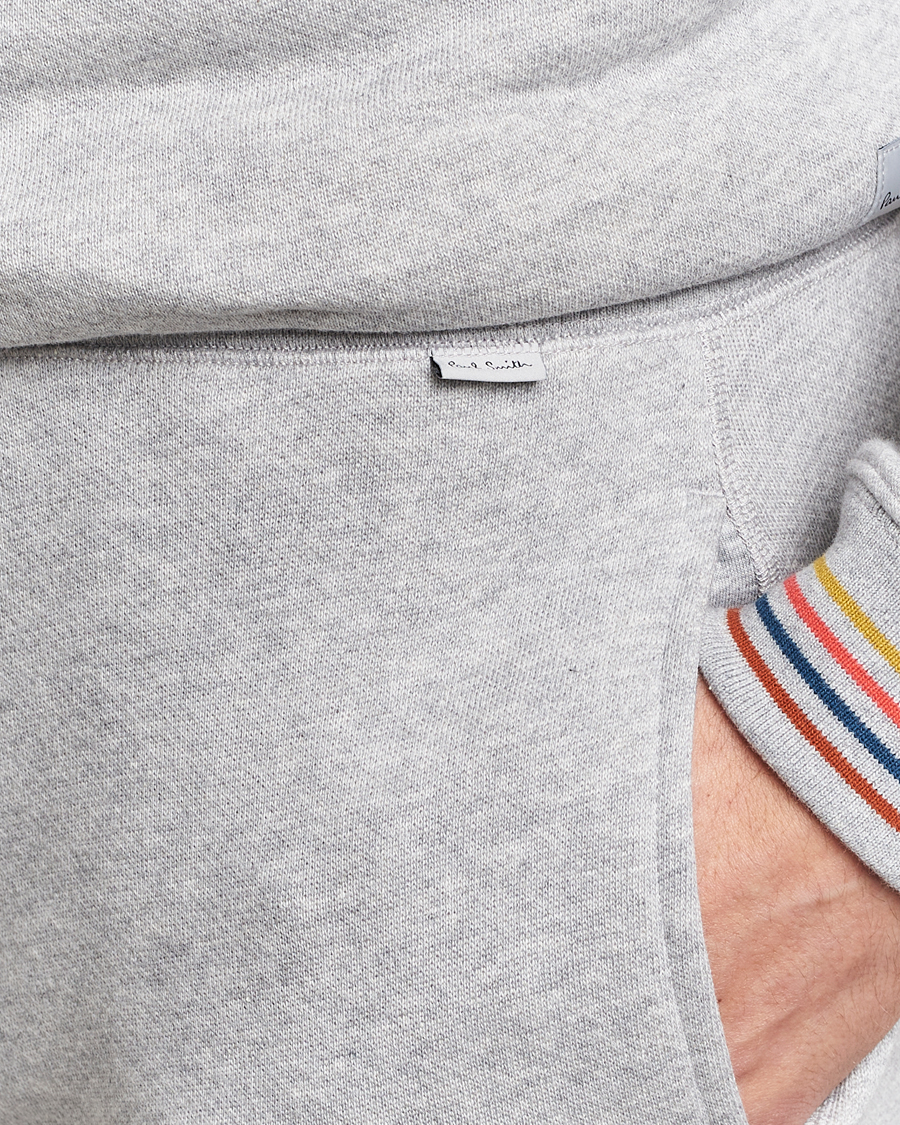 Paul Smith Artist Rib Sweatpants Grey Melange