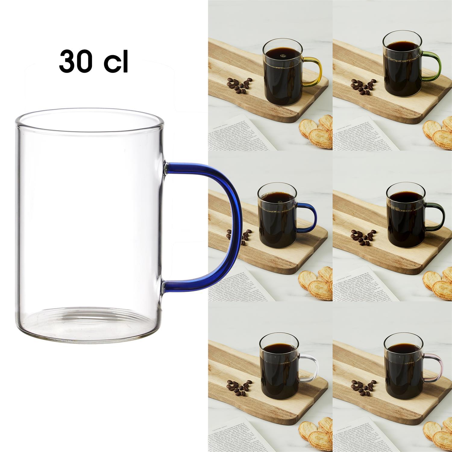 MUG VERRE ANSE COLOREE 30CL