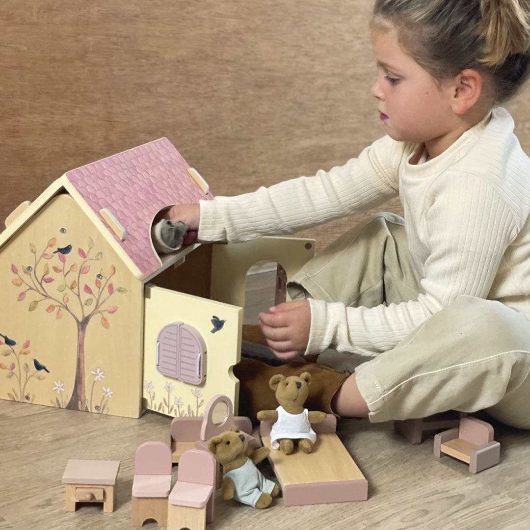 Egmont toys poppenhuis gemeubileerd