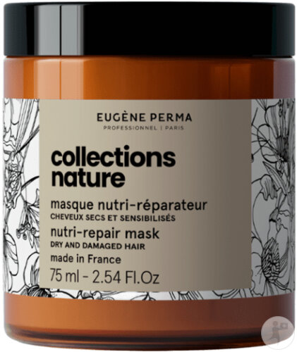 Collections Nature Masque Nutri-Réparateur Cheveux Secs Et Sensibilisés Pot 75ml