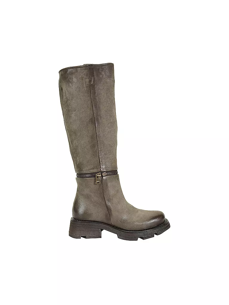 A.S.98 Lederstiefel olive