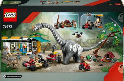 LEGO Jurassic World 76973 På sporet av titanosaurus og raptor