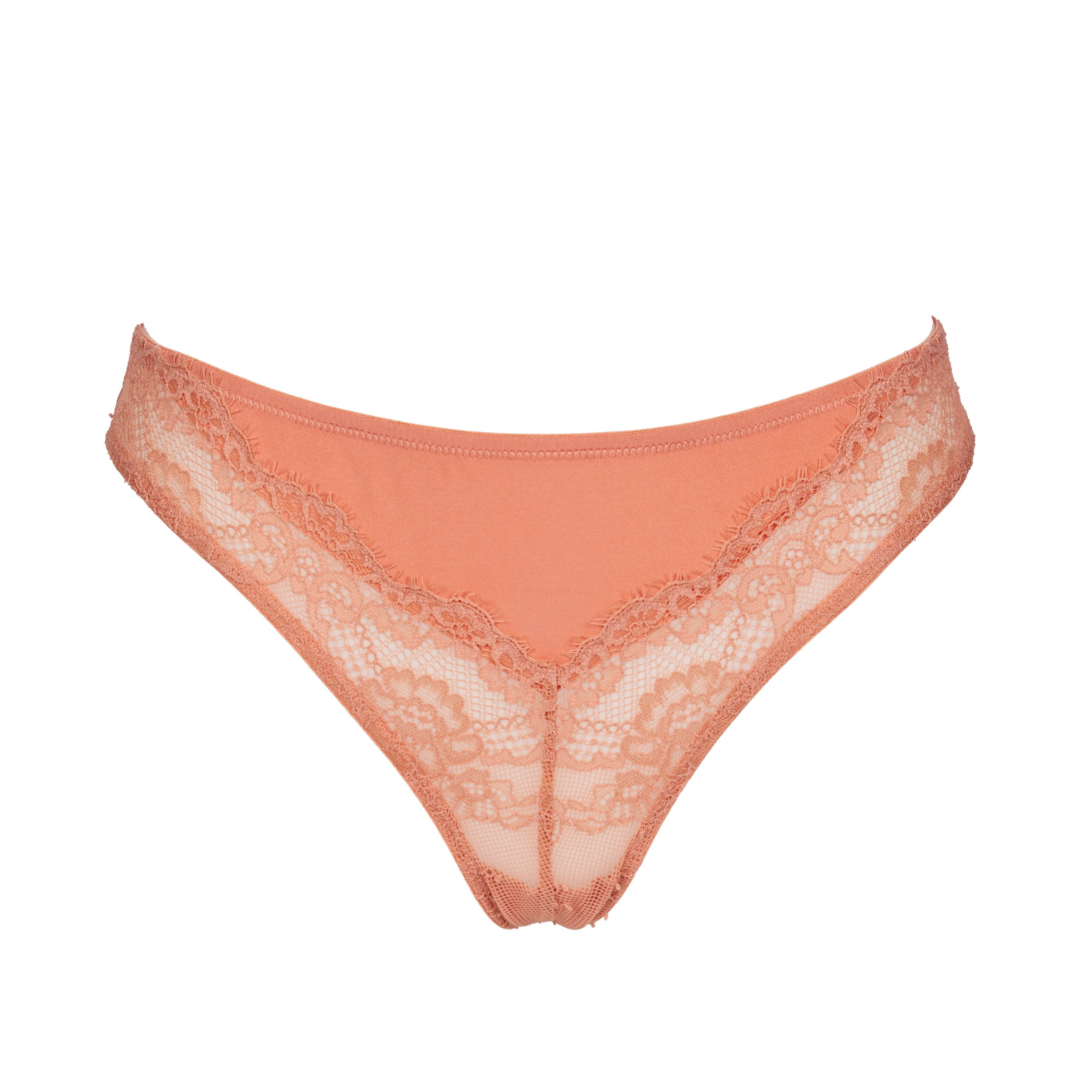 After Eden D-cup & up String »Sheryl«, Mit Spitze, feminin, bequem, weich, elastisch, eng