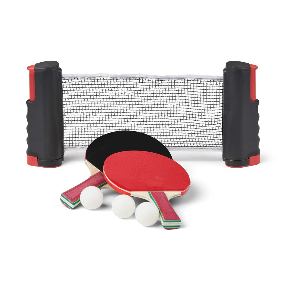 Outsiders - Bordtennissæt m. Bolde/Net/Bat