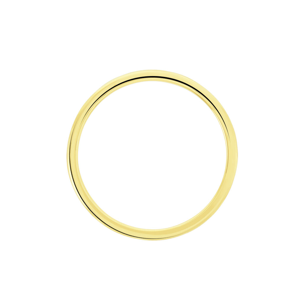 Alliance Eros Brossee Ruban Plat Or Jaune