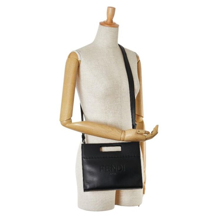Fendi Vintage Fendi Crossbody Bag Black