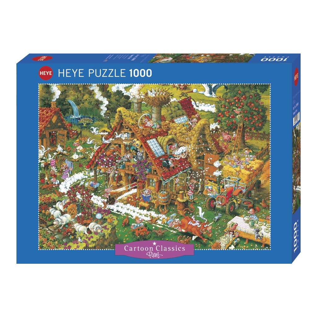 Puzzle- Cartoon Classics - Funny Farm - 1000 Pièces