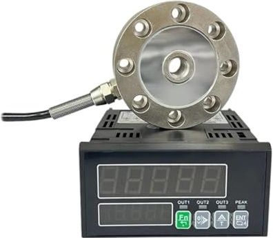 Load Cell Spaakweegsensor en 5-cijferige displayindicator, RS485 digitale displaycontroller, instrumentcompressie-weegcelsensoren hoge gevoeligheid(300KG sensor display)