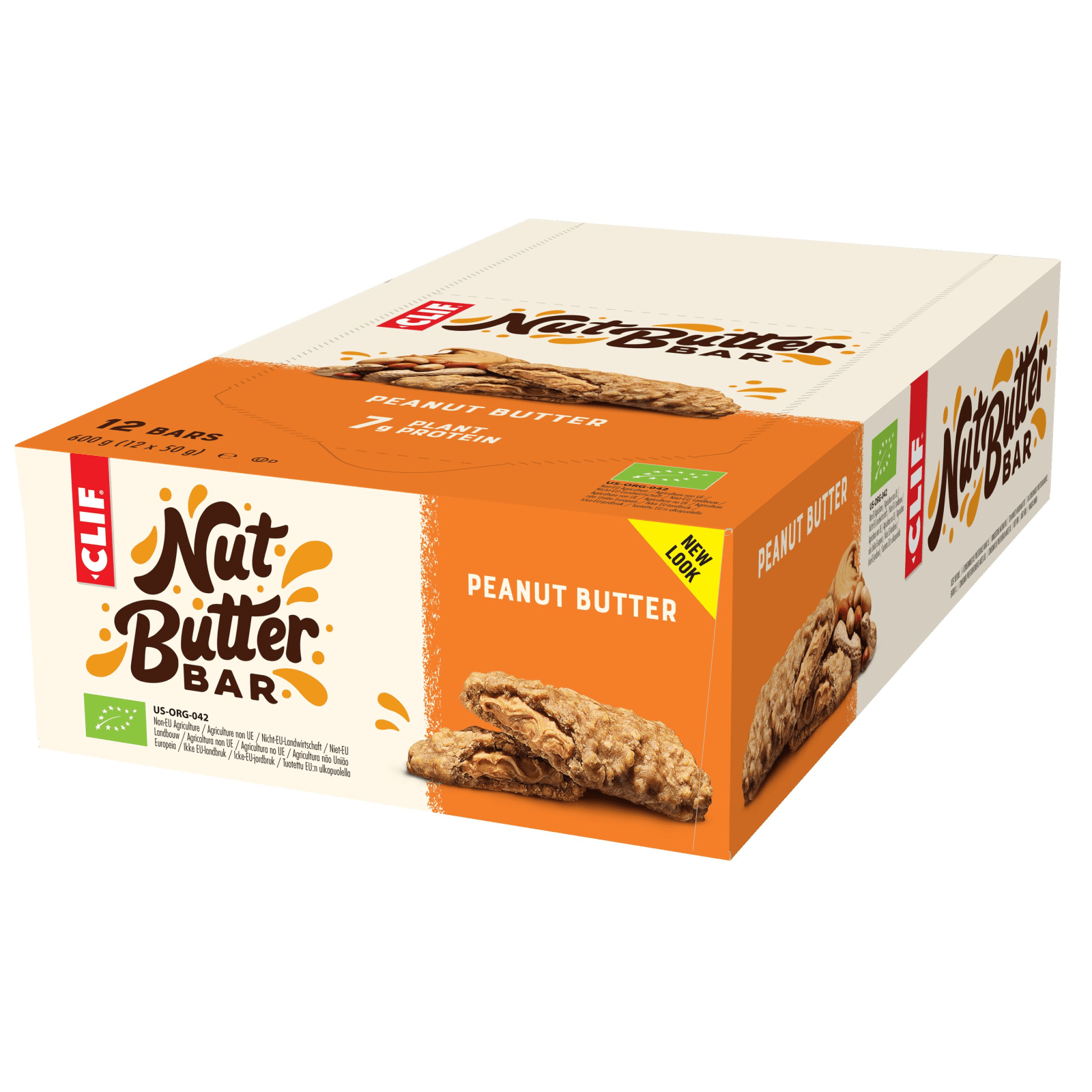 Nut Butter Filled Bar bio - 12x50g - Peanut Butter