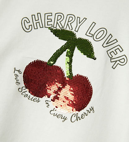 Name It Bluse - NkfTudu - Paliet Cherry - Cloud Tänzerin