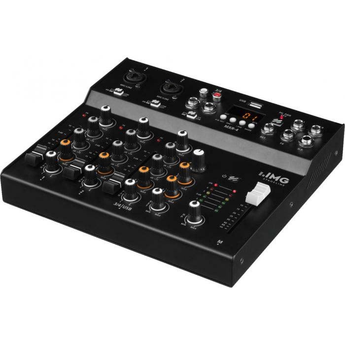 IMG Stageline MXR-4 analoog mengpaneel met USB