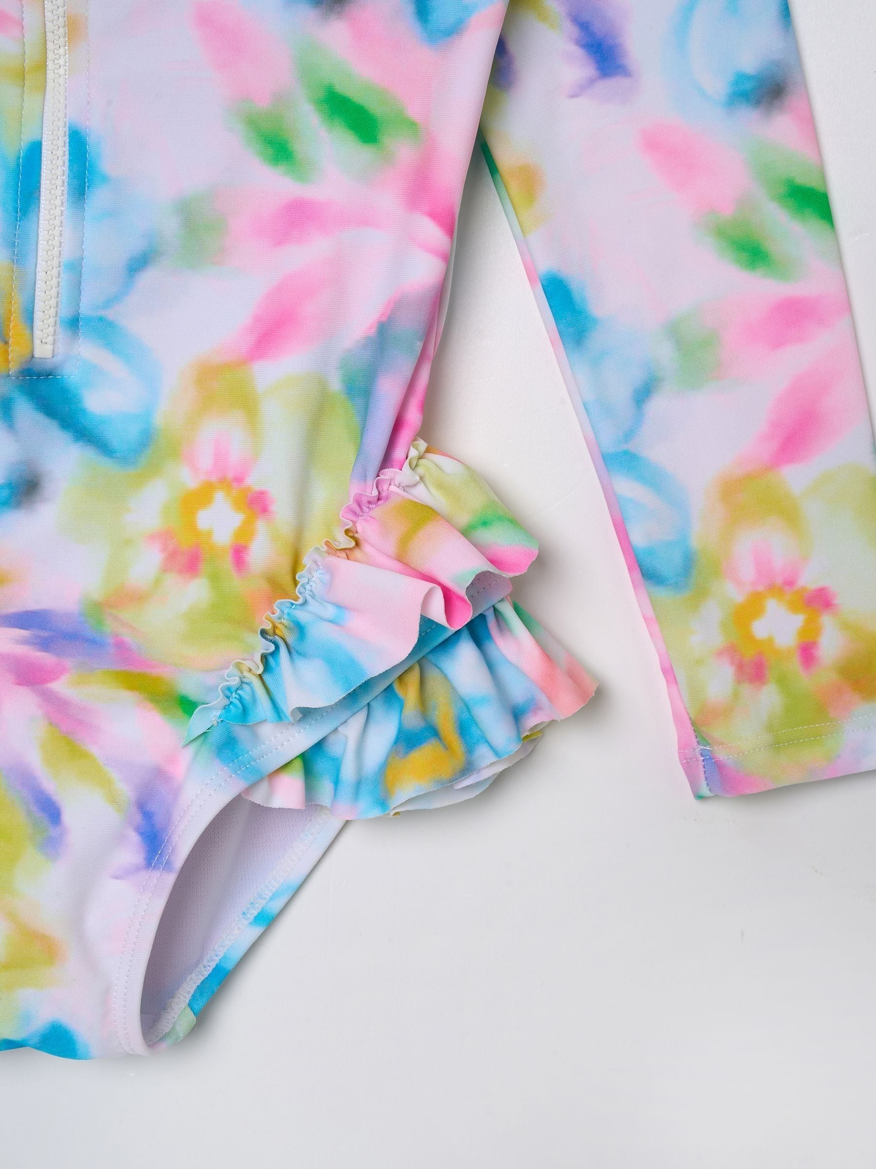 Angel & Rocket Jodie Sunsafe Print Zwempak met Lange Mouwen