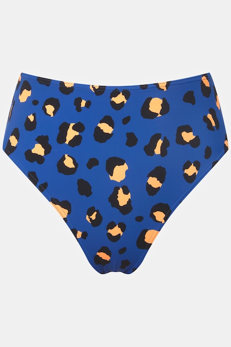 Bikini-Slip, High Waist, Leo Print