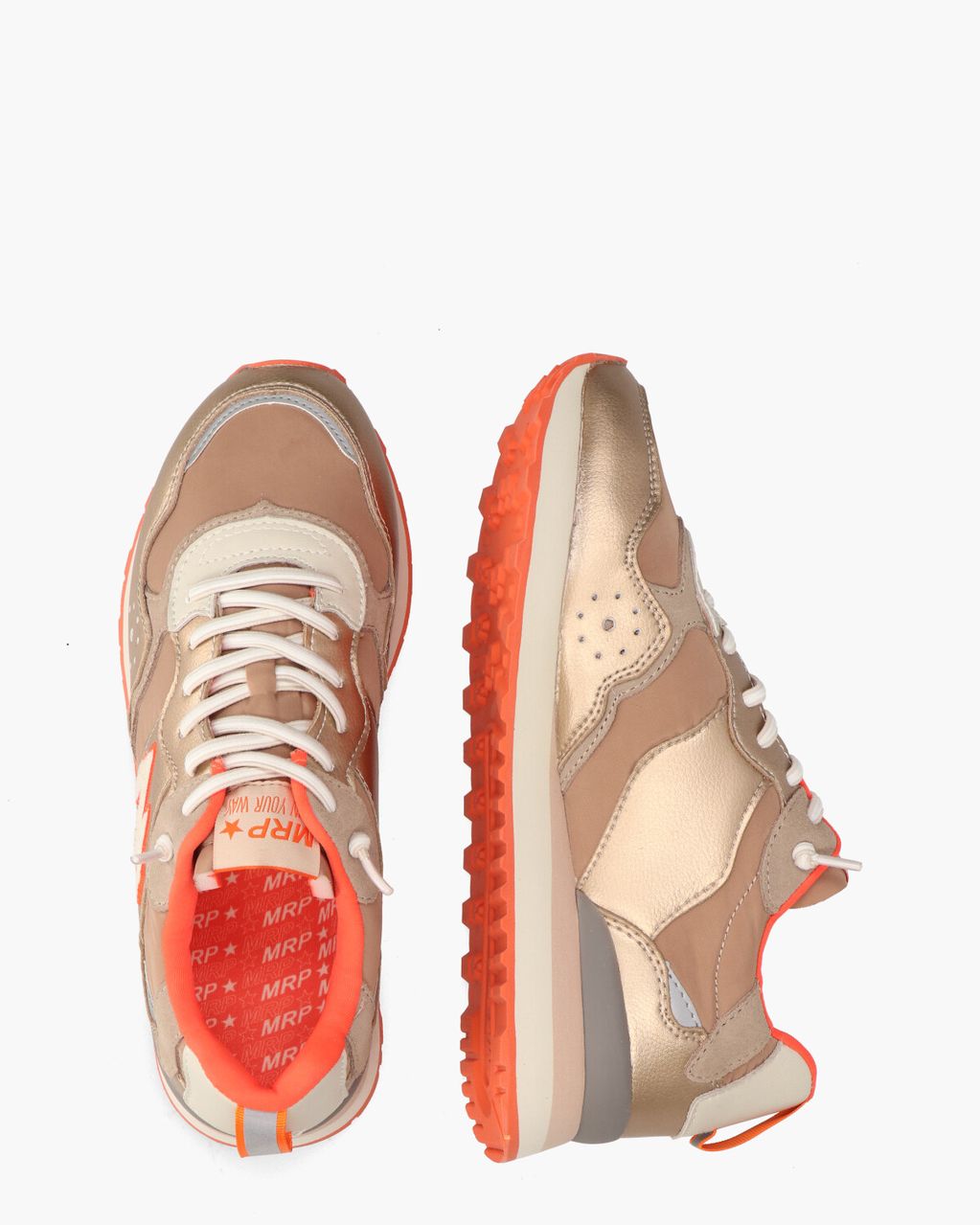 MRP By Maripé MRP47 Goud/Multicolor Damessneakers