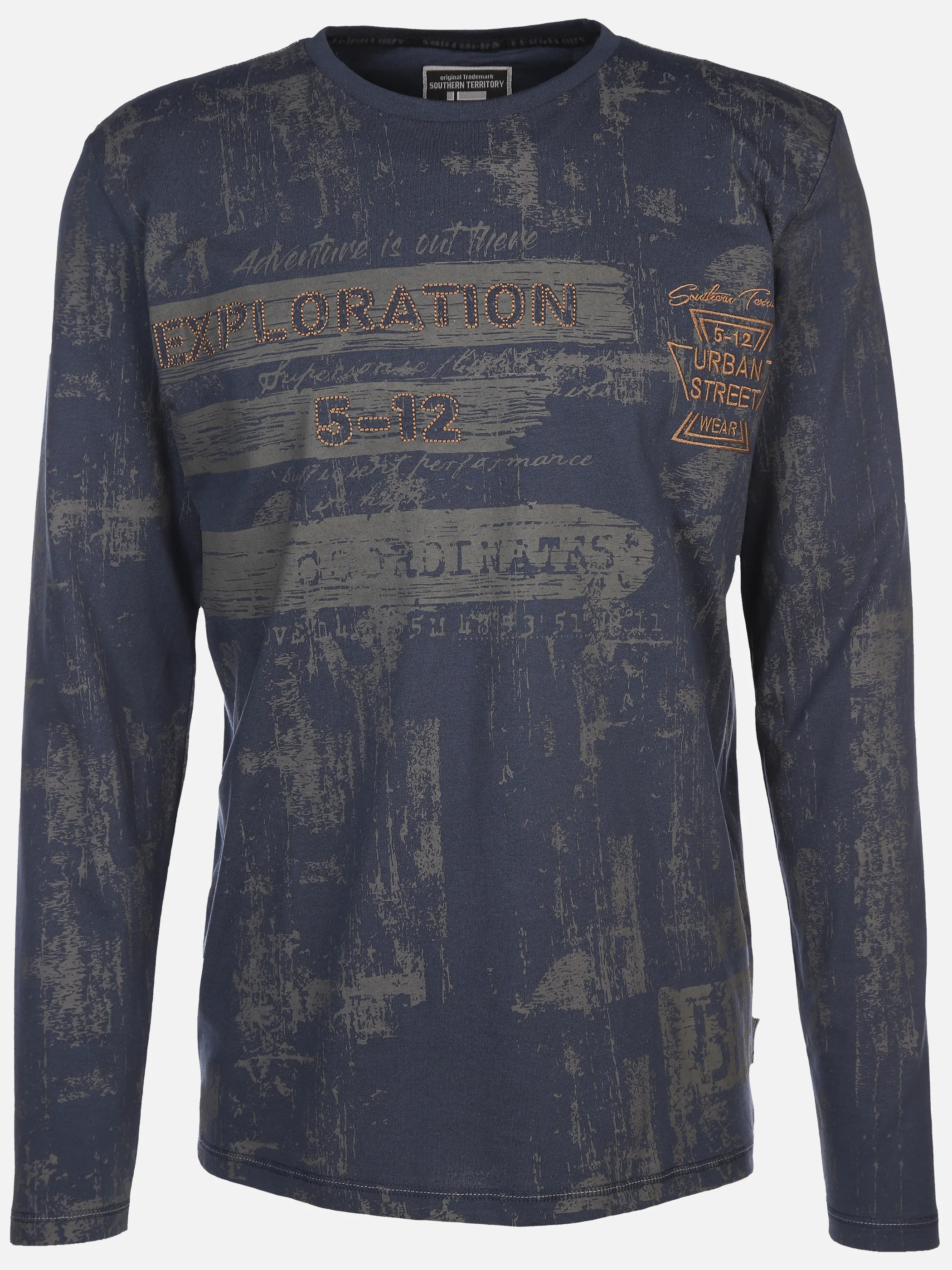 Herren Longsleeve mit Print