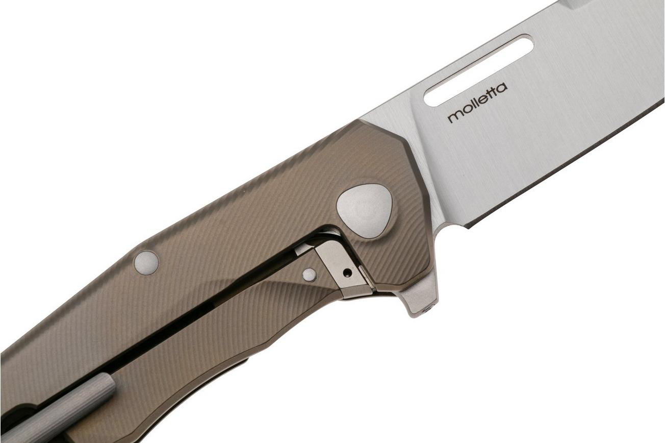 LionSteel Q4ttro, Satin MagnaCut, Bronze Titanium Carbon Fiber Inlay, zakmes, Michele Pensato design