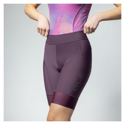 Cuissard Sans Bretelles Femme Alé Magic Colour Bordeaux