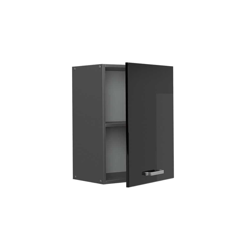 Vicco Hängeschrank Küchenschrank R-Line Solid Anthrazit Schwarz 45 cm modern