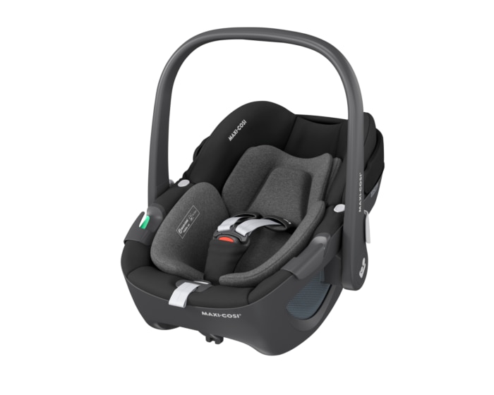Pebble 360 0 - 15 M  40 - 83 cm  0 - 13 kg    Intuitive FlexiSpin-Drehung mit nur einer Hand |    Komfortable ClimaFlow-Temperaturregulierung |    Easy-in Gurtsystem |    G-CELL-Seitenaufpralltechnologie |