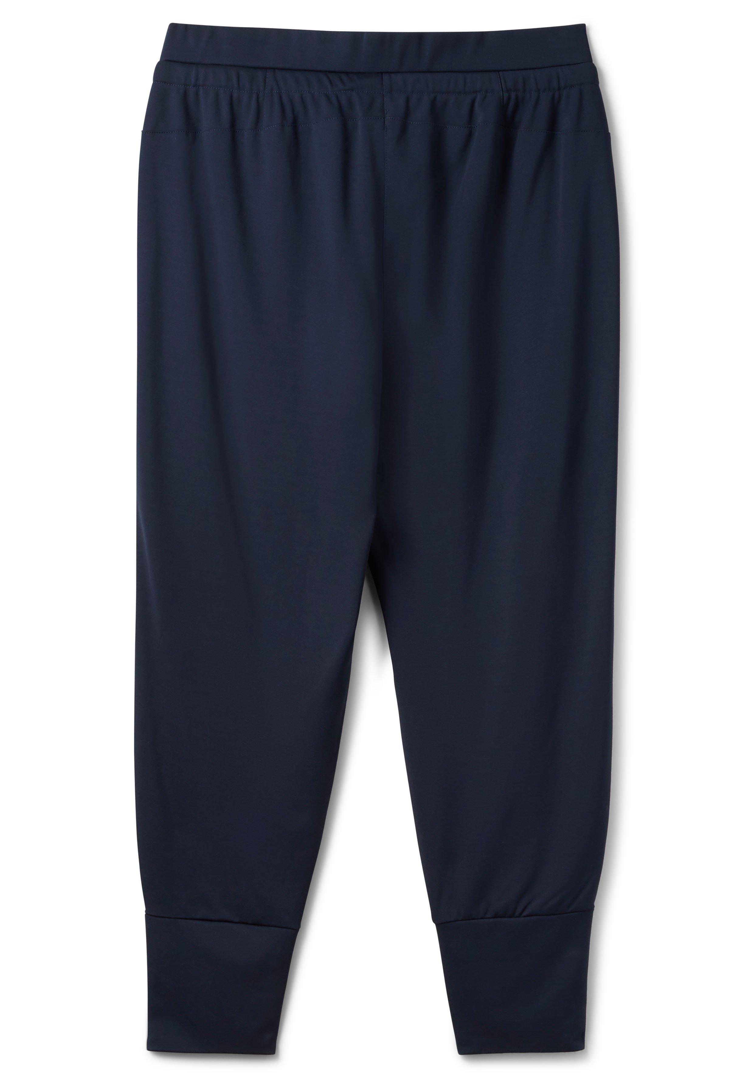 Joggpants mit breitem Saumbündchen