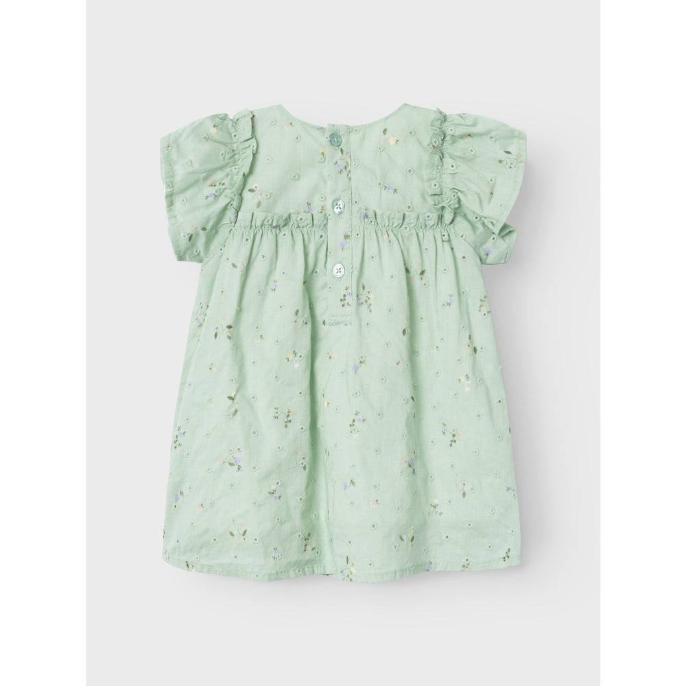 Køb Name It Silt Green Jimilla Capsl Kjole