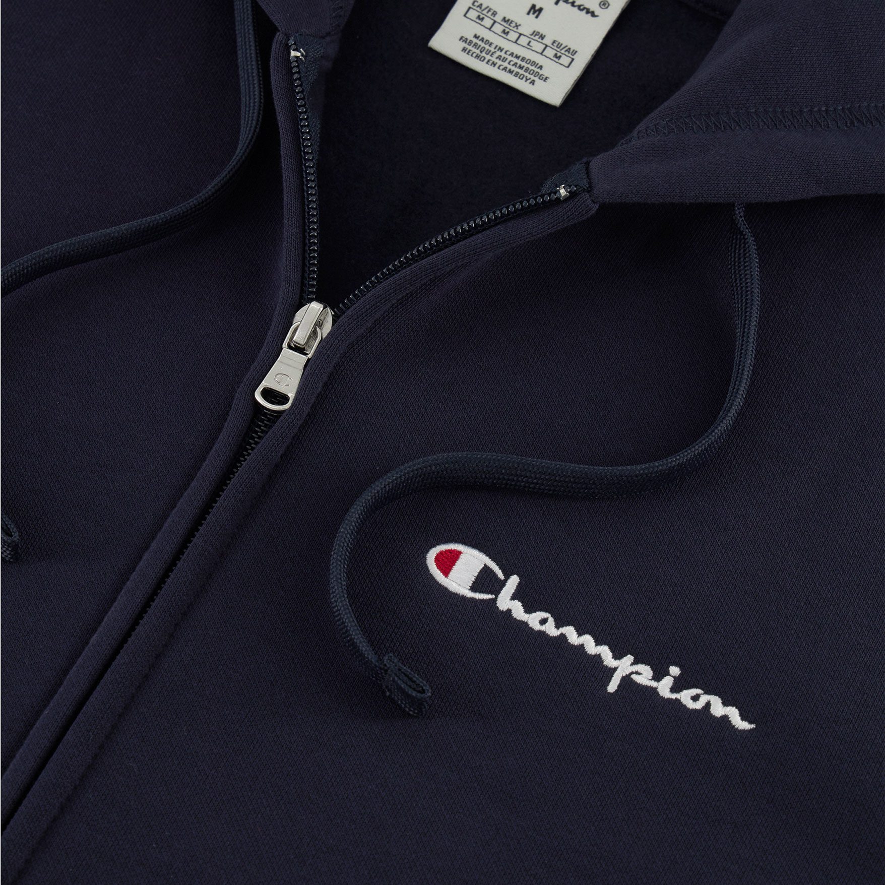 Champion Hooded Full Zip Sweatshirt Herren blau
