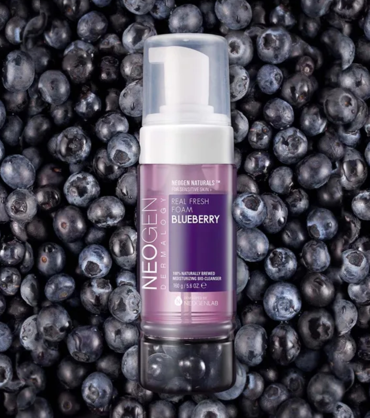 Neogen - Espuma de Limpeza Dermalogy Real Fresh Foam Blueberry